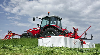 Kuhn's GMD triple mower combination has a working width of 8.75m