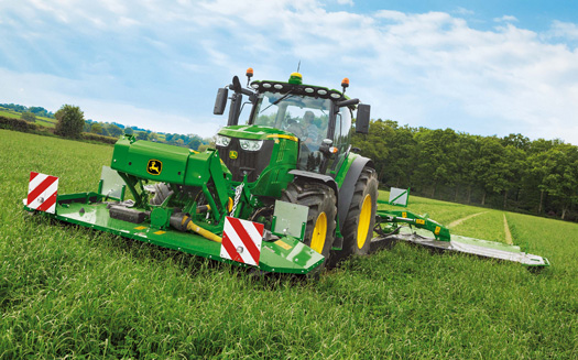 John Deere's new 6215R tractor.