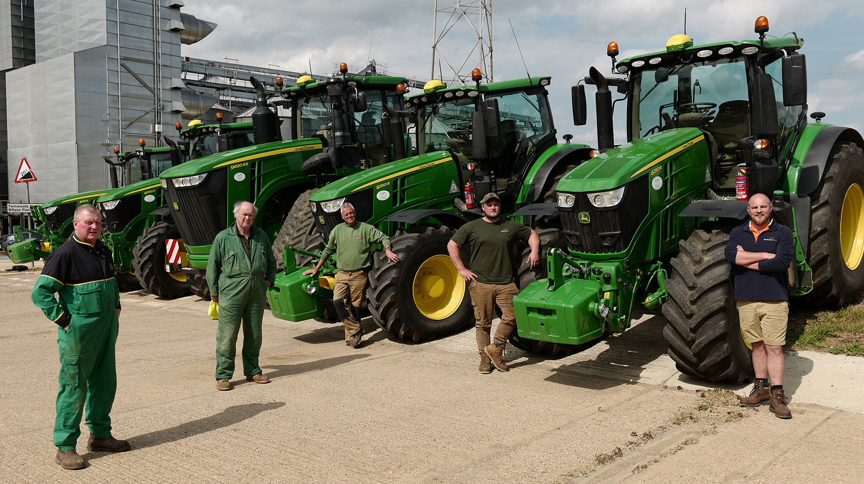 The Bedfordia tractor fleet has been standardised on John Deere tractors with full-time operators