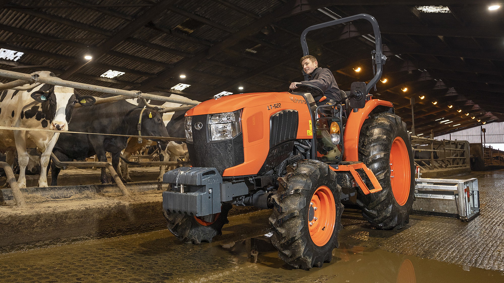 The new Kubota L1522 offers 55hp.