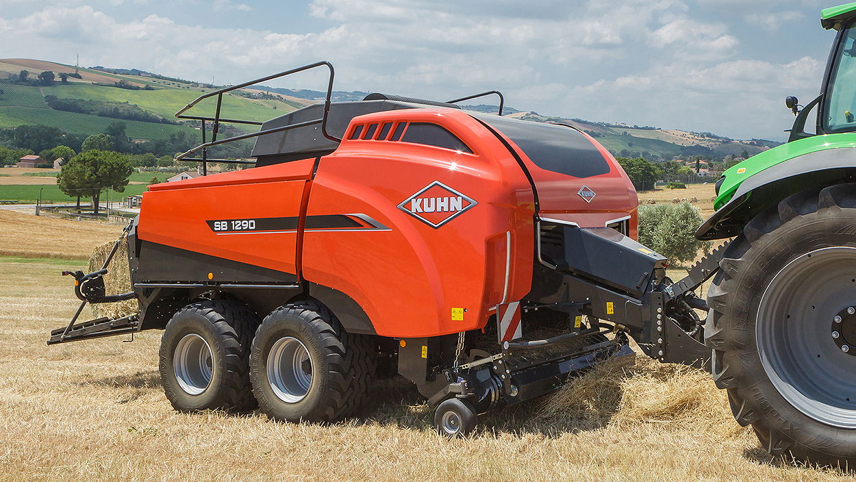 The inclusion of humidity sensors on Kuhn's variable- chamber balers provides farmers and contractors with greater control over forage dry matter