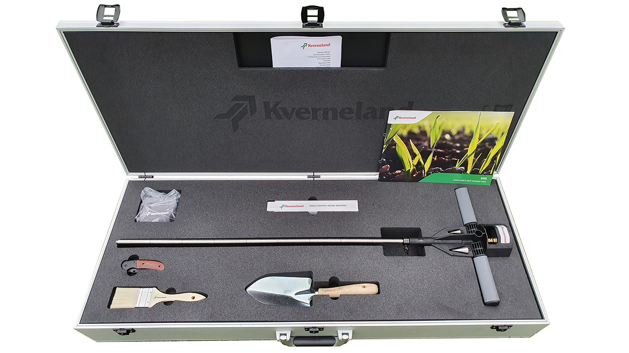 Kverneland's new soil testing kit