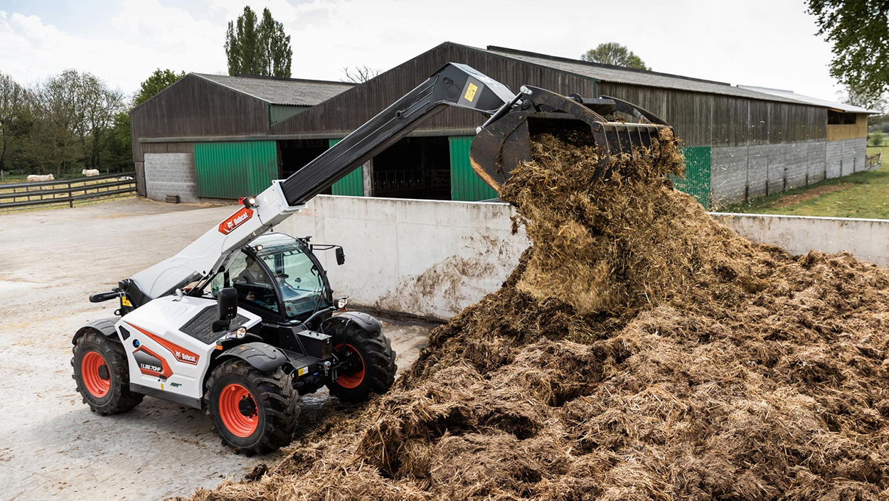 Bobcat's new TL38.70HF R-Series telehandler