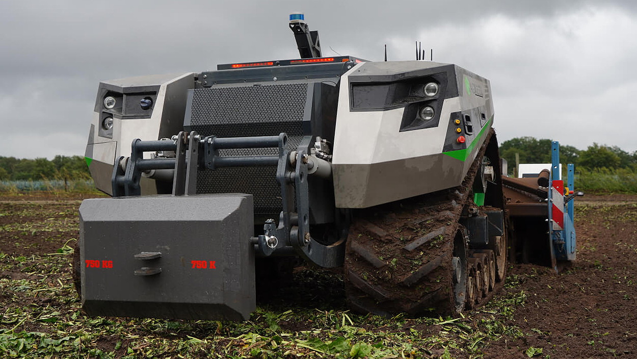 An AgBot protype from Dutch start-up AgXeed