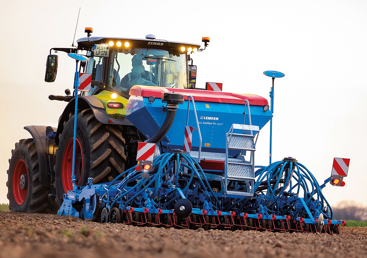 The Lemken Solitair 9+ Duo offers new options for arable farmers