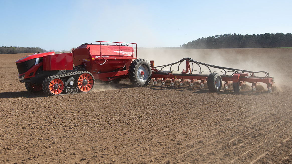 The Horsch Roboter is a development platform produced by the company to explore autonomous technologies