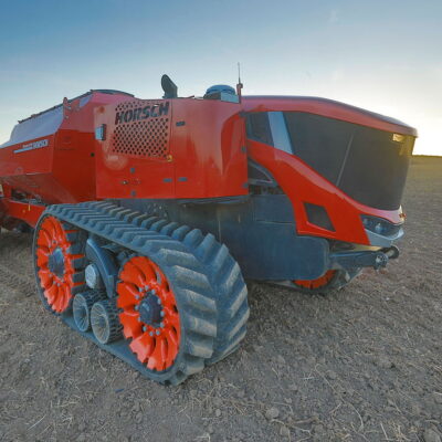 Michael Horsch says the days of tractors with air-conditioned cabs and a showy bonnet are coming to an end