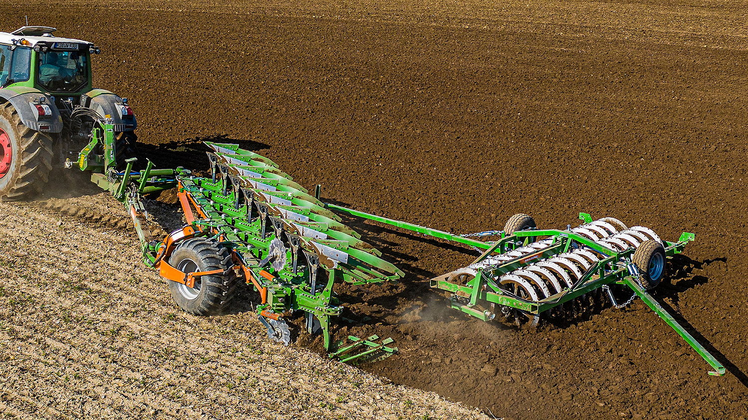 The new Tryok plough from Amazone has been built for tractors of up to 400hp