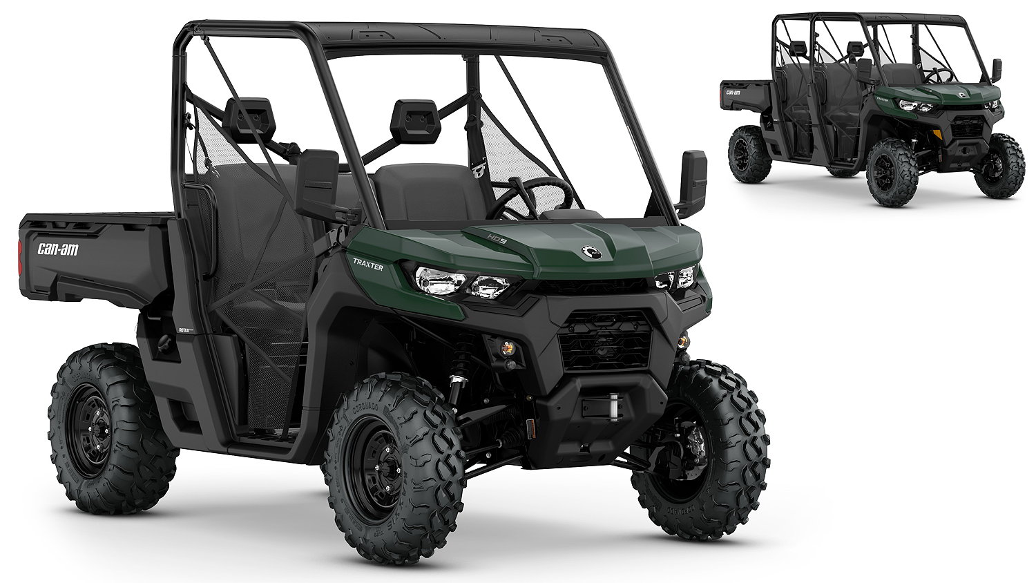 Can-Am's 2020 Traxter side-by-side and four-seater models