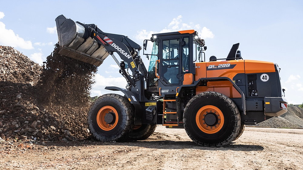 Doosan's new DL200-7 Wheeled Loader