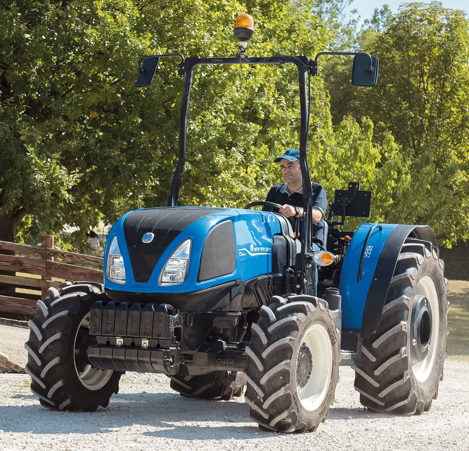 The newly introduced low-profile New Holland T3.80LP