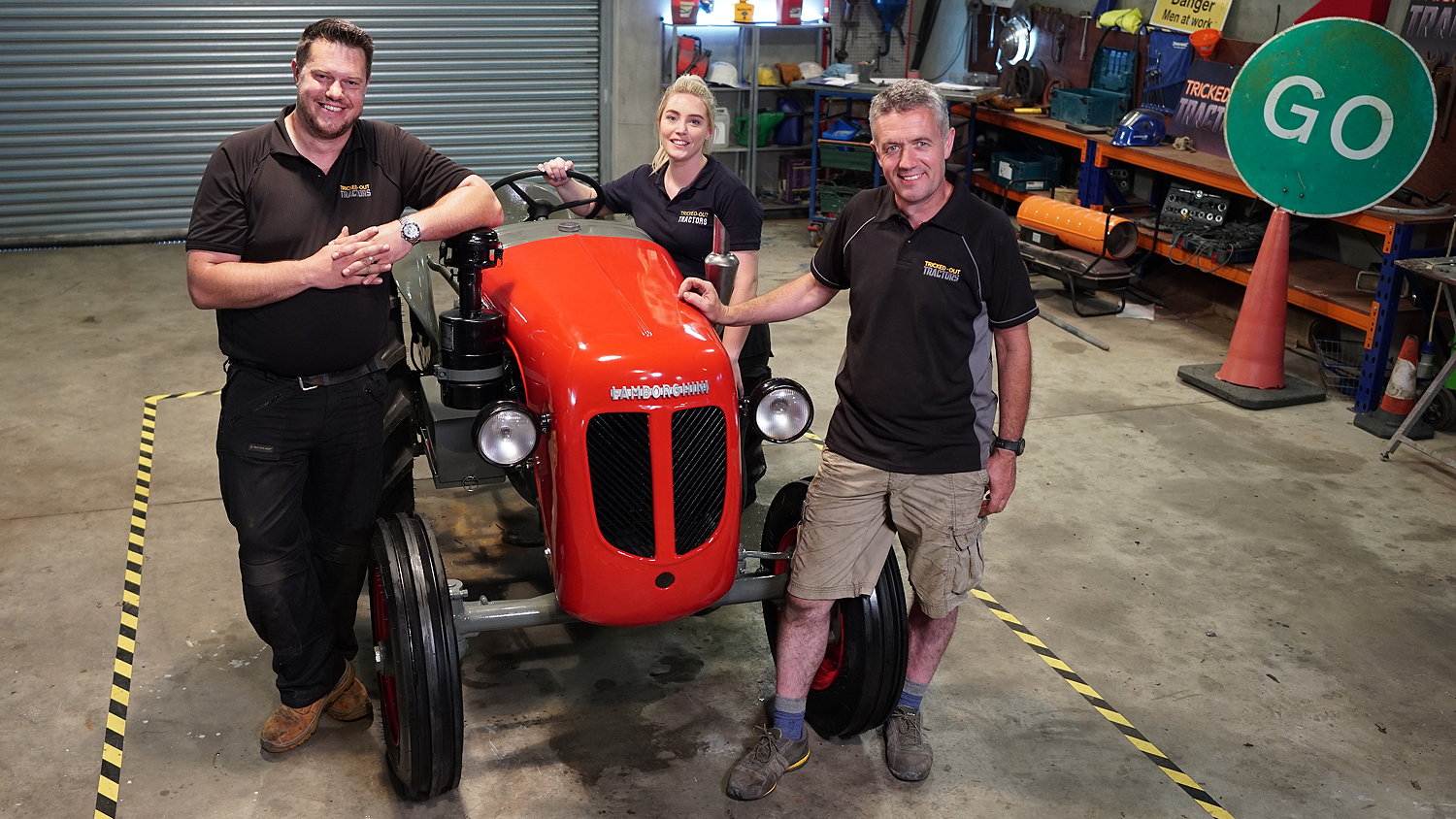 Tricked Out Tractors presenters Darren Bailey, Stephen Lennon and Tylor Cartin are back for a second series produced dfor BBC Northern Ireland