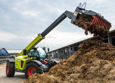 The latest Claas Scorpion 741 features the company's new Varipower 2 twin-motor transmission