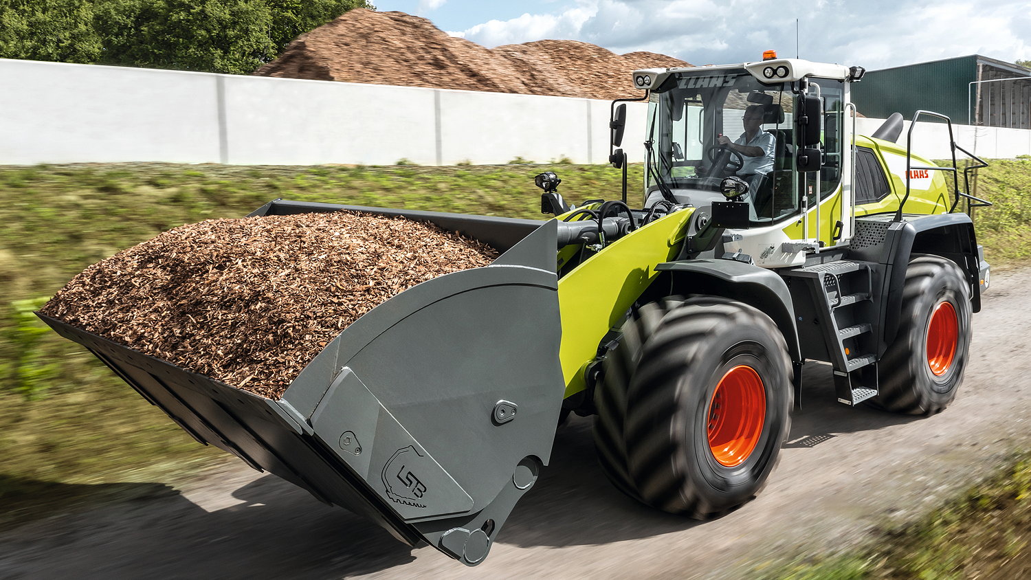 The 2022 Claas Torion 1913 offers a maximum 222hp power putput