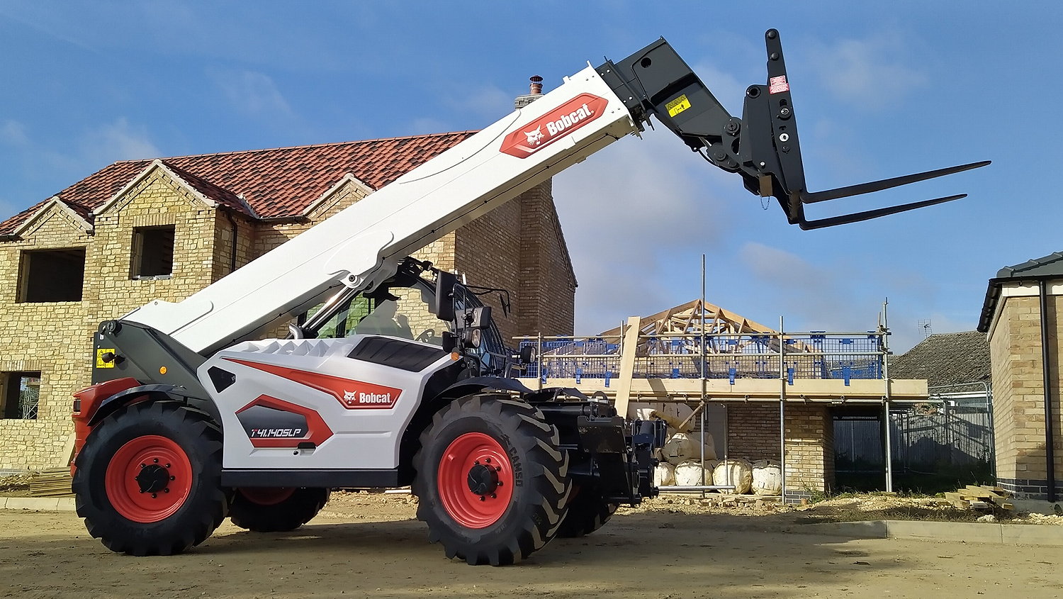 Lincolnshire based business Truelove Property and Construction has ordered five of the new Bobcat T41.140SLP telehandlers