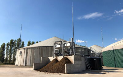 Il Raccolto operates its own anaerobic biodigester and produces biogas from the farm’s agricultural waste