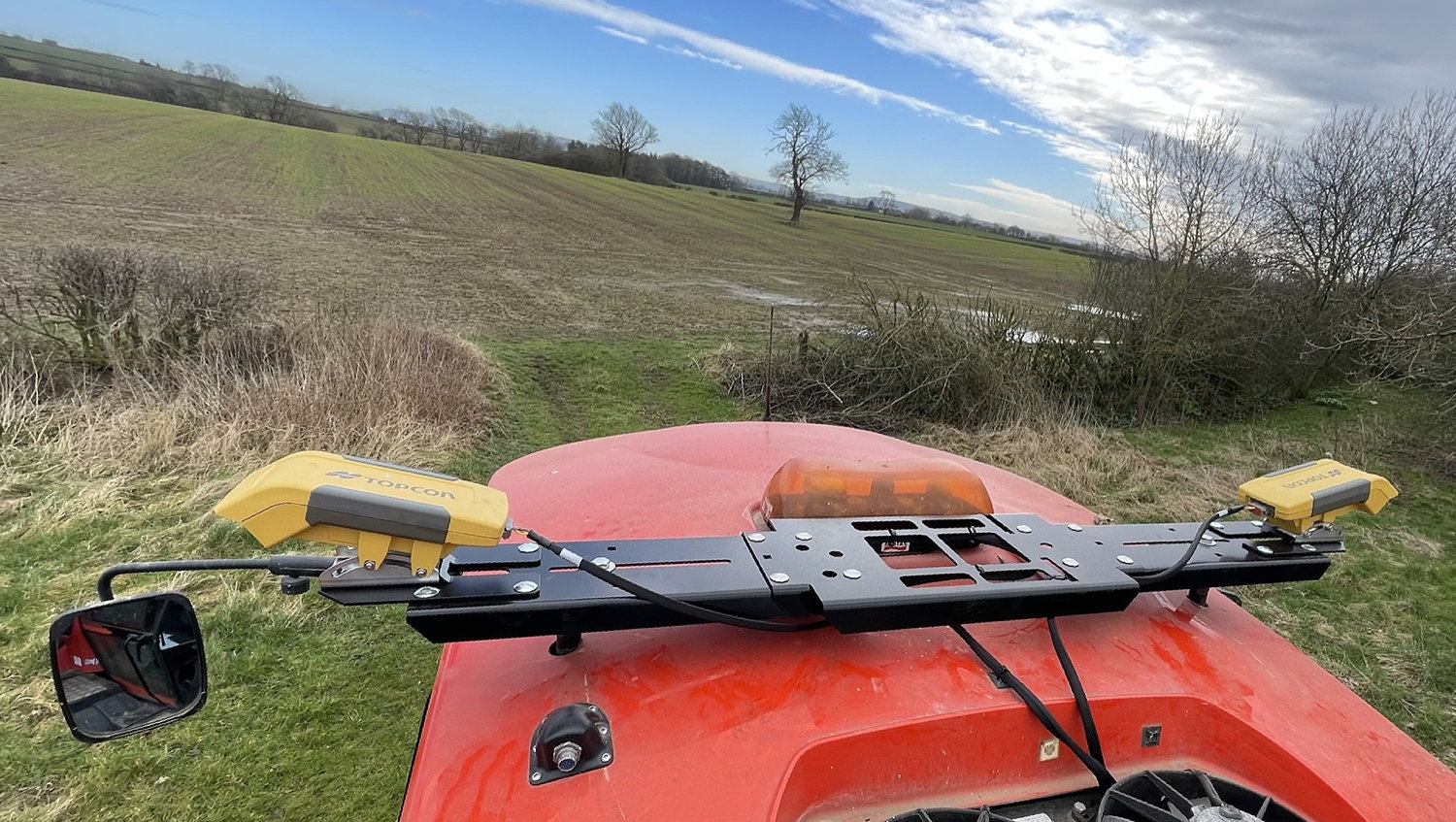 Grant funding is available on a range of precision farming equipment incuding Topcon's cab-mounted Cropspec monitor that measures plant reflectance at each pass to assess the crop’s real-time status and nutrient requirements