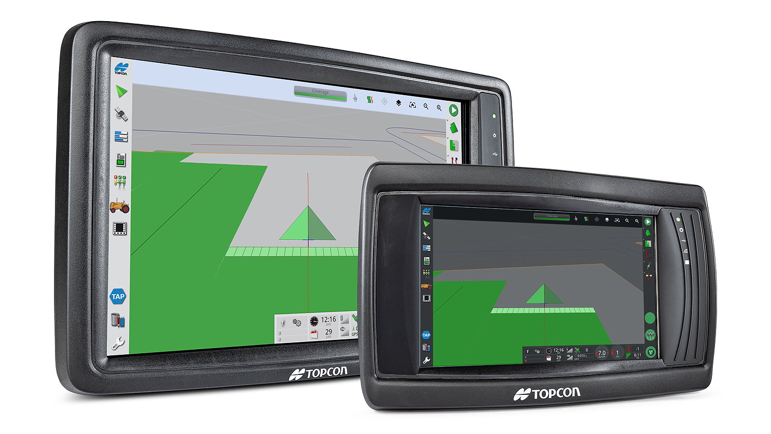 Topcon's XD+ and XD consoles are now fully ISObus compatible