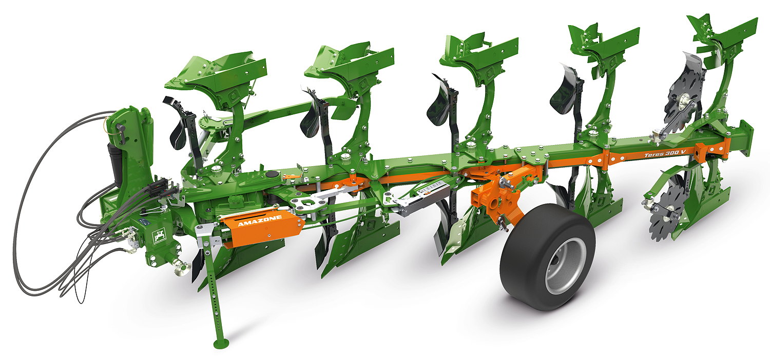 The new Amazone Teres 300 mounted reversible plough