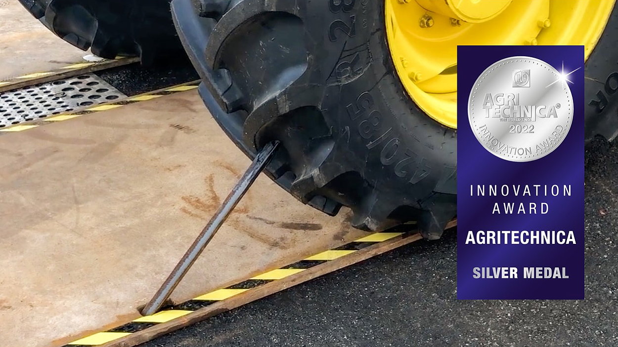 Agro ContiSeal can prevent punctures in agricultural tyres causing downtime