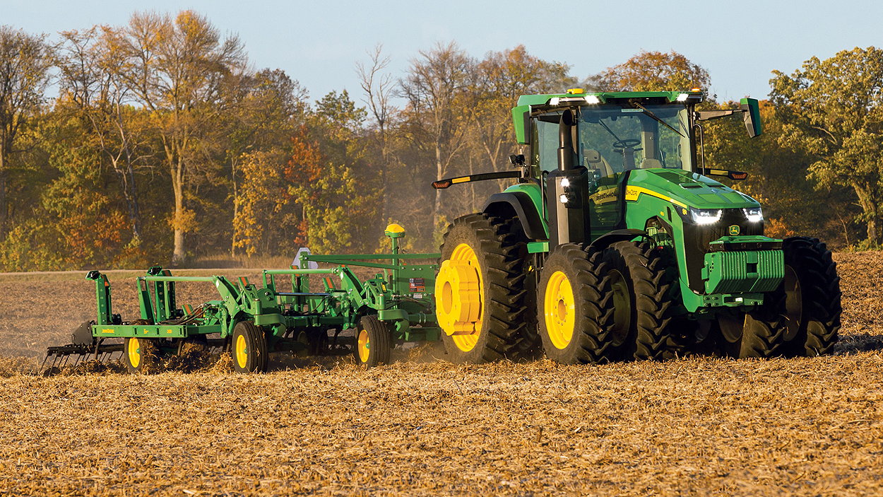 John Deere has launched a production autonomous tractor at CES2022