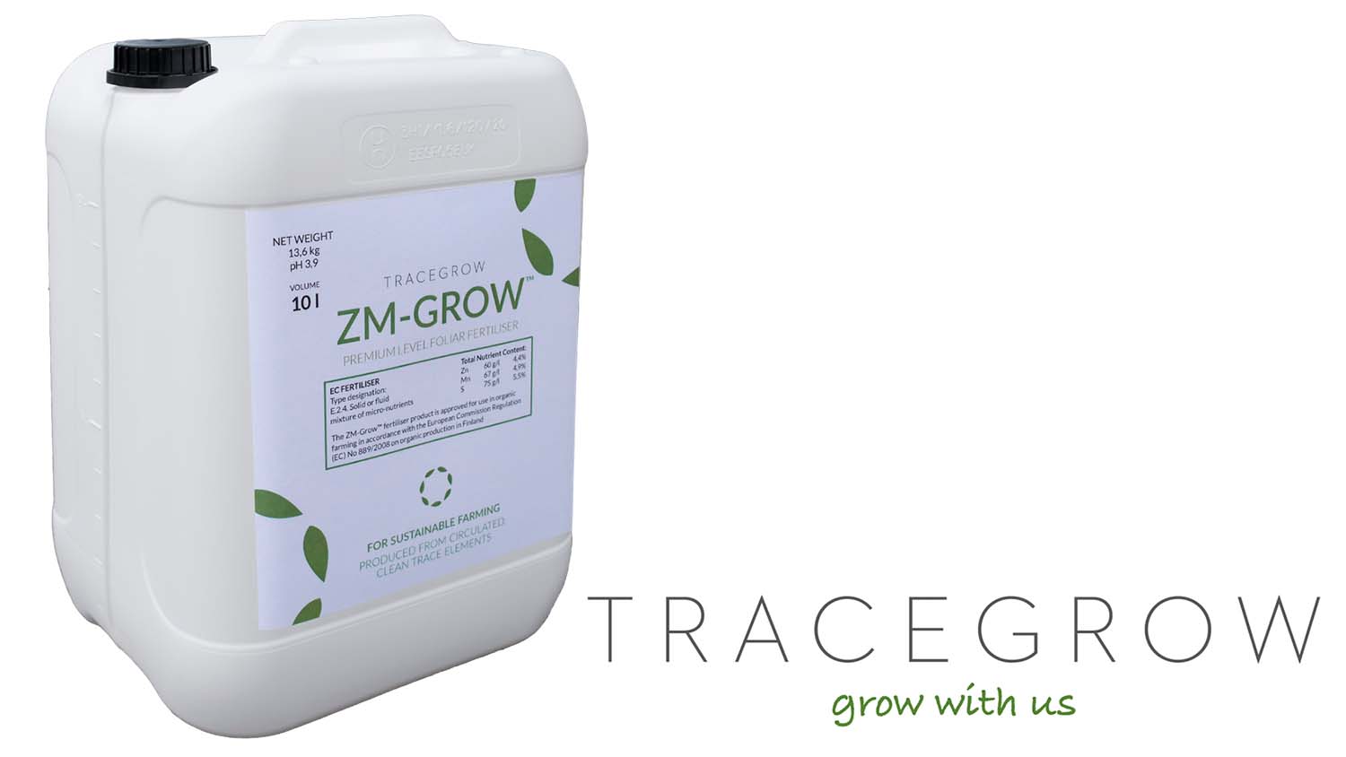 ZM-Grow is made by Finnish manufacturer Tracegrow