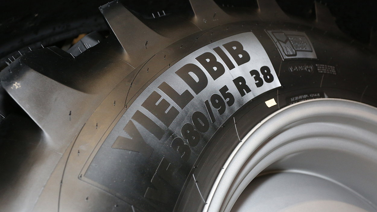 Michelin's YieldBib tyres offer the brand's Ultraflex Technology