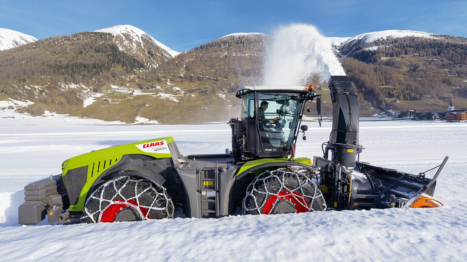 Claas Xerion large tractors will continue running MTU 1100,1300 and more recently 1500 engines