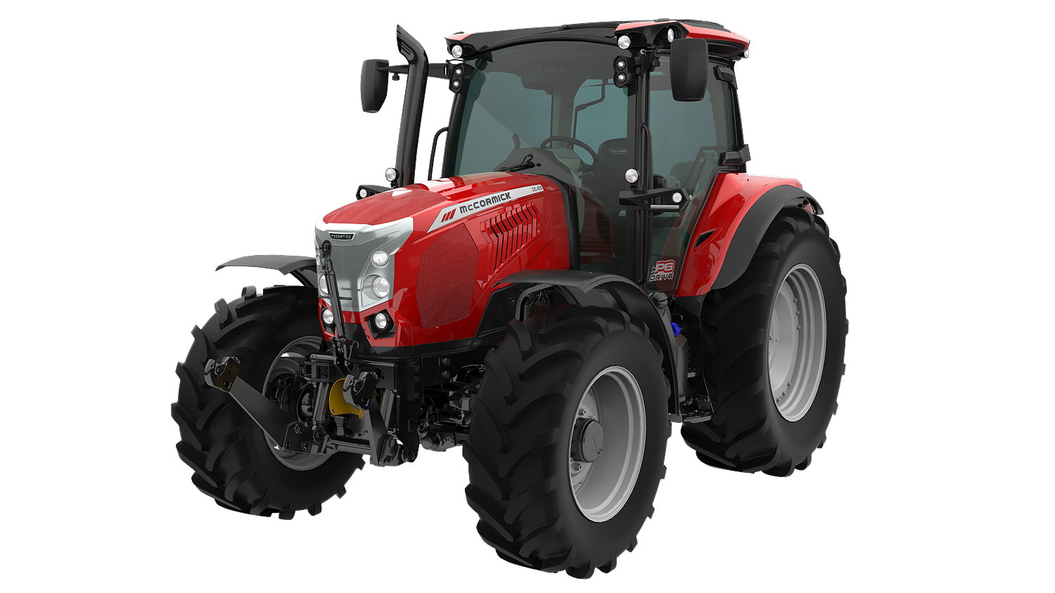 McCormick's new X6 .4HD P6-Drive is available in three models from 135hp to 155hp