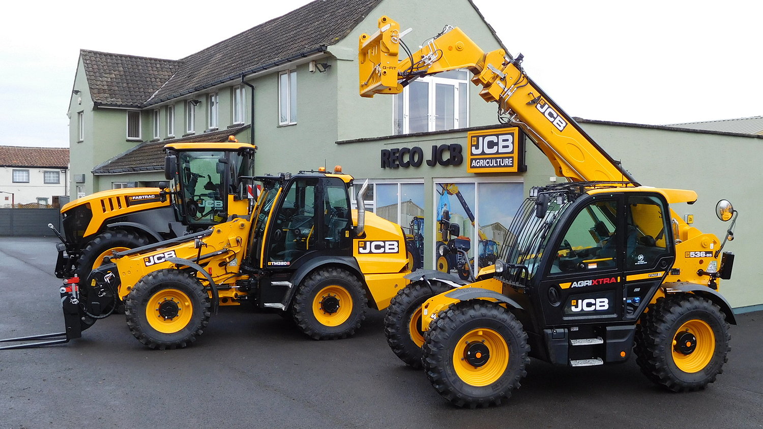 The new Reco JCB premises at Gurney Slade, Somerset