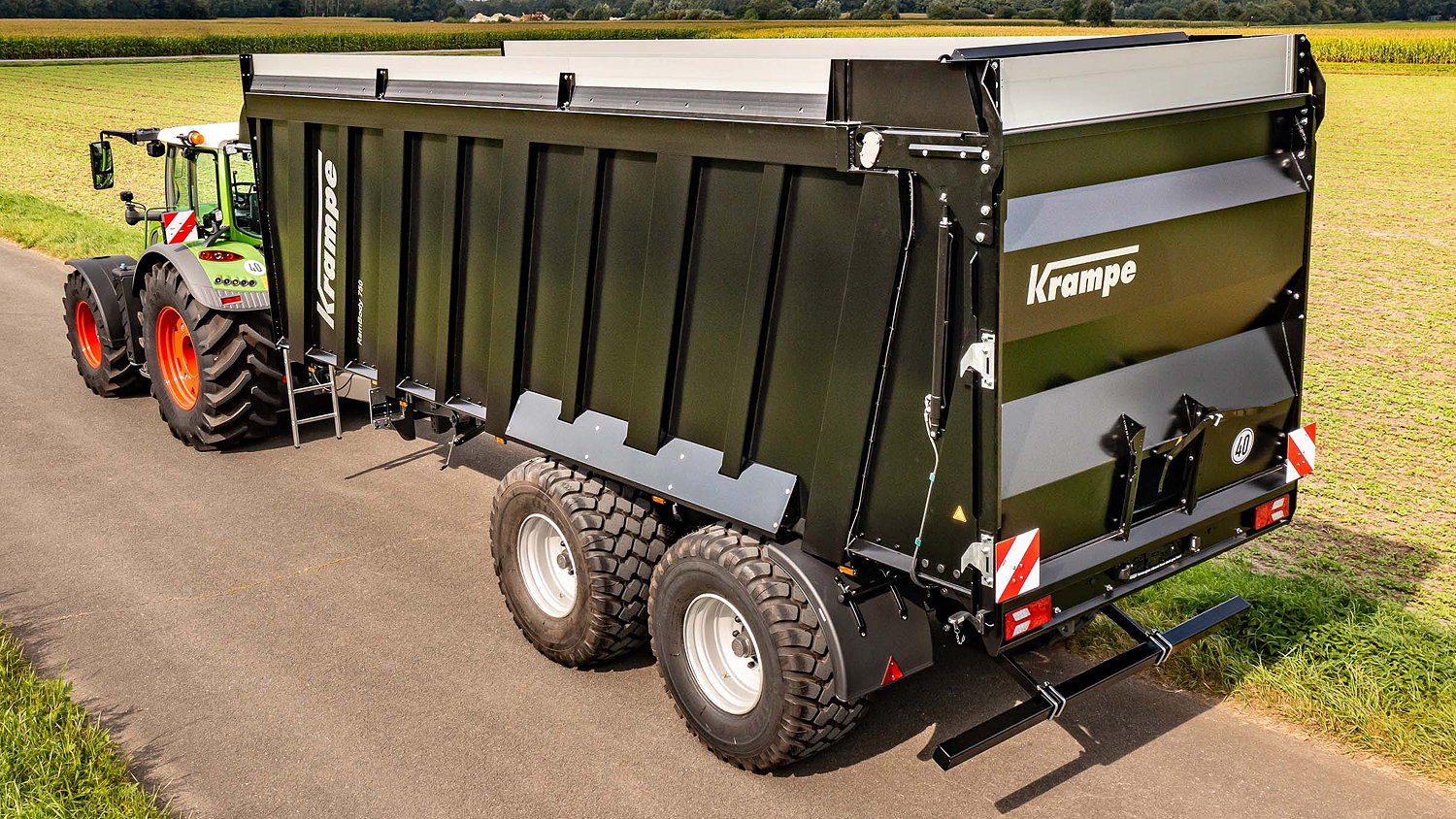 Krampe has launched its new RamBody series of push-off trailers