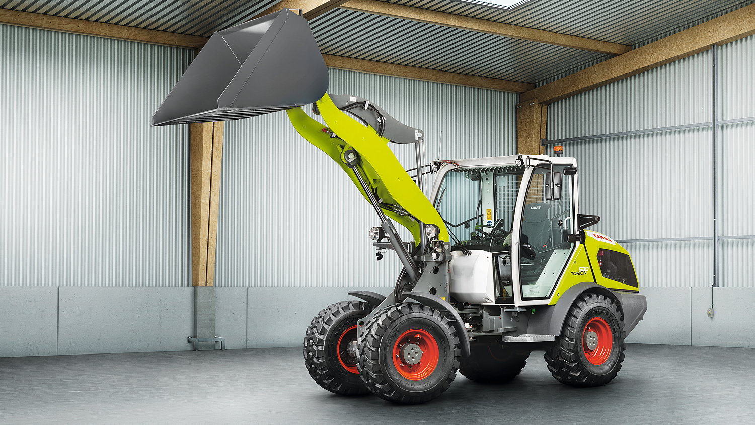 The new Claas Torion 530