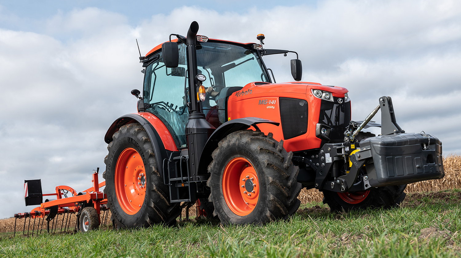 Kubota's M6141 is covered under the new Work Smarter warranty upgrade scheme