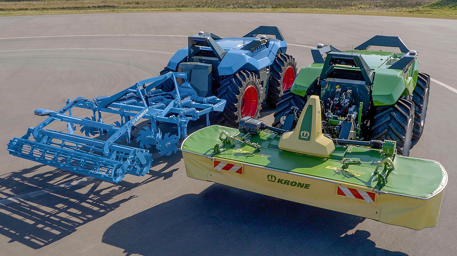 Combined Powers is Krone and Lemken’s joint autonomous vehicles design concept