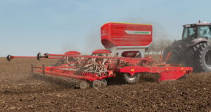 Pöttinger's new Terrasem V8000D seed drill has an 8m working width