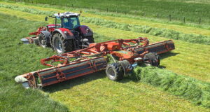 Kuhn's new 13m FC 13460 RA mower will help farmers save time and reduce fuel costs