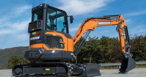 Doosan's new DX27Z-7 2.8t mini 360-degree tracked excavator