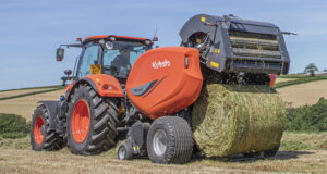 Kubota's new BF3500 fixed-chamber round baler