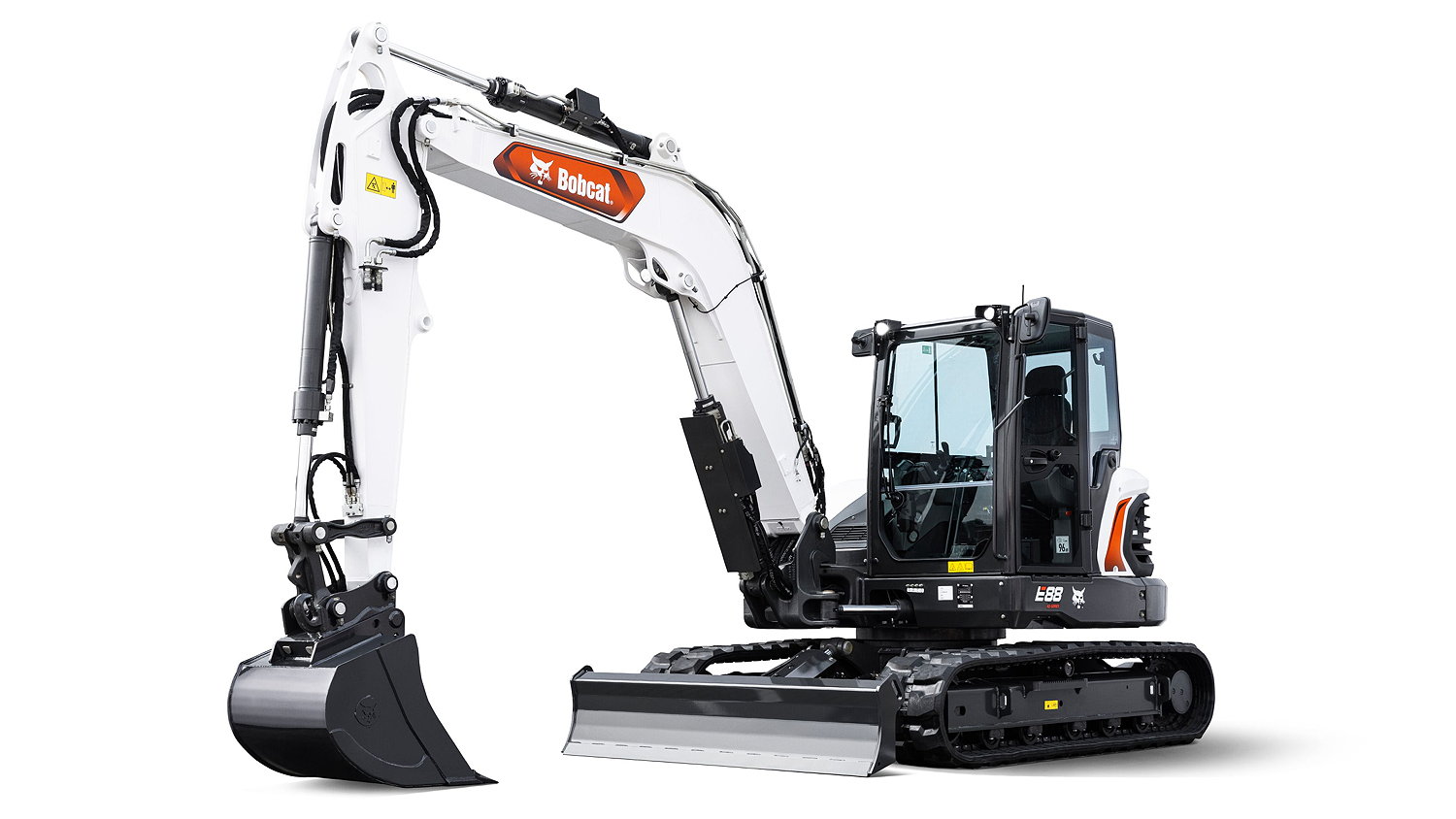 Bobcat's new E88 R2 Series tracked excavator