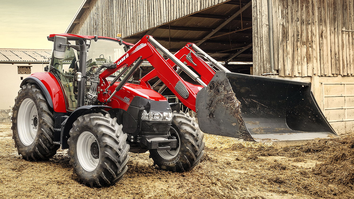 There are three models in the revised Case IH Luxxum offering 101, 110 and 117hp