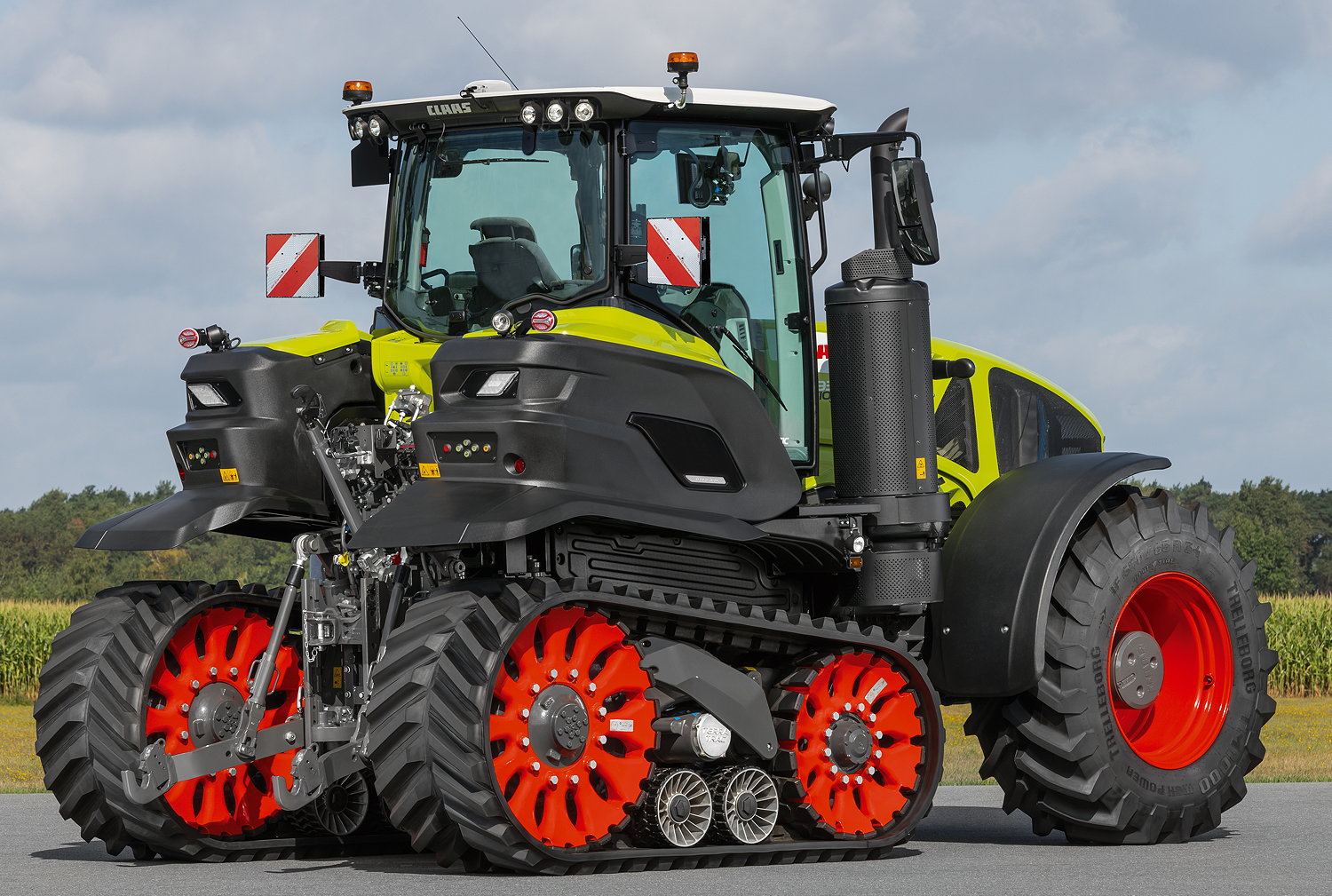 Production of Claas's Axion Terra Trac models began in 2019