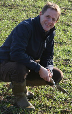 Indigro agronomist Damian McAuley