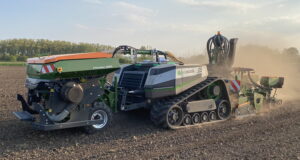 AgXeed's 156hp 5.115T2 AgBot tracked autonomous tractor