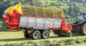 Pöttinger's new Boss 3240 Master forage wagon