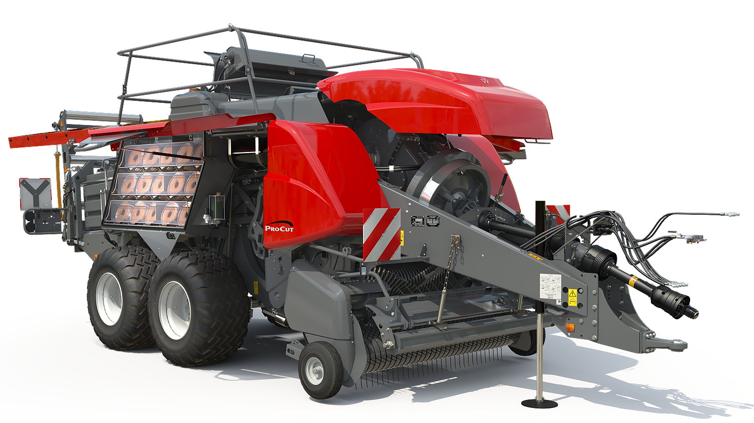 Massey Ferguson's latest 2200 Series balers share robust components with the brand's high-capacity Ultra HD models.