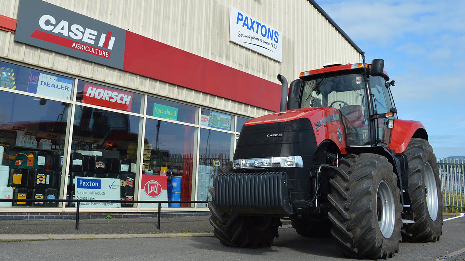 Case IH dealer Paxtons