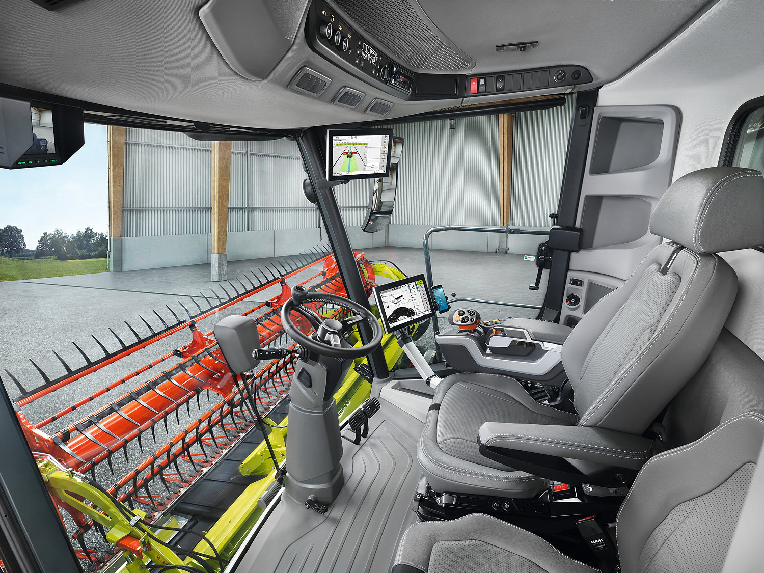 Claas Lexion combines will gain a new cab - first seen on the brand's Trion range - from 2023.