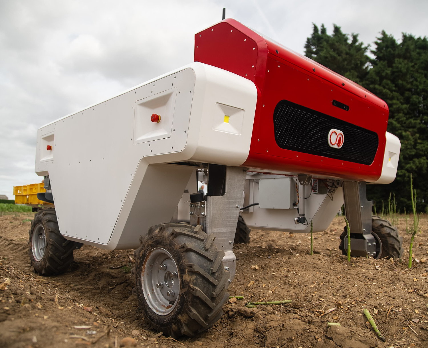 It's hoped Muddy Machines' Sprout robot can help farmers affected by labour shortages.