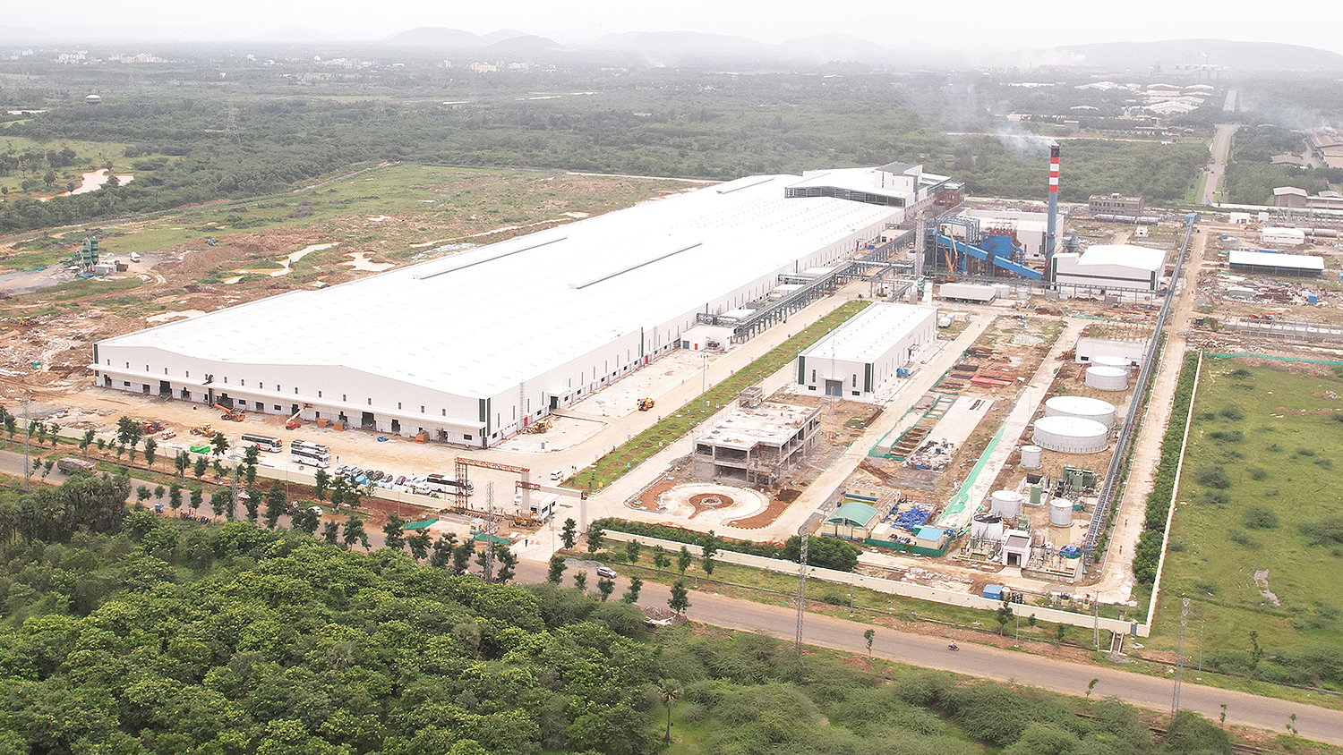 The Yokohama Rubber Company's new Visakhapatnam plant in Andhra Pradesh, India, will make Alliance, Galaxy and Primex brand tyres.