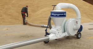 Kongskilde's Suc-E 300 grain suction blower.